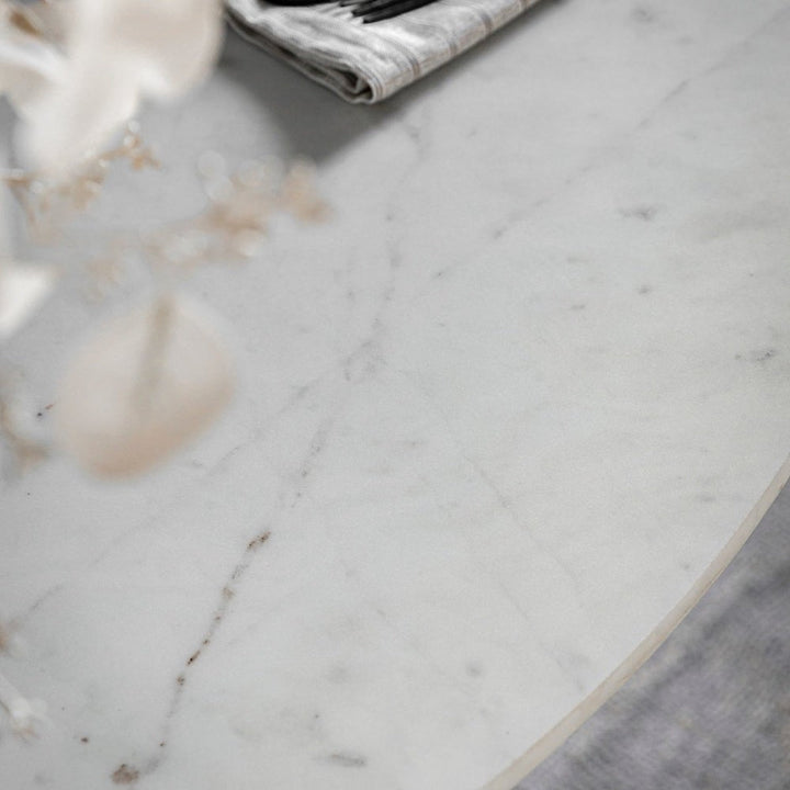 Grove Round Marble Dining Table GalleryDS 3