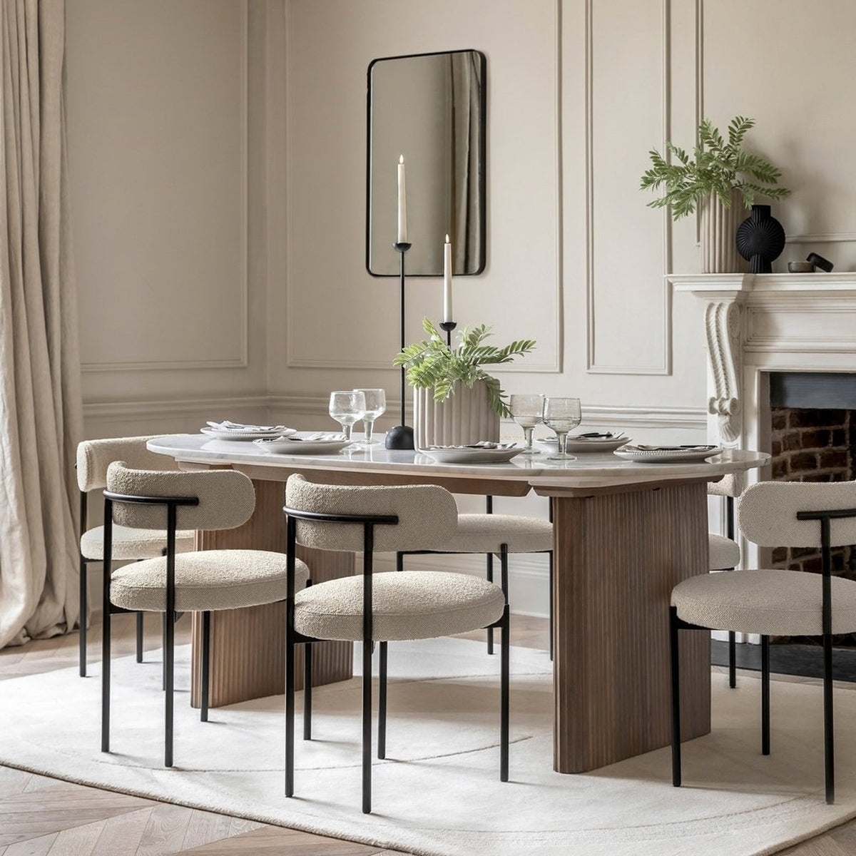 Gallery Interiors Grove Dining Table