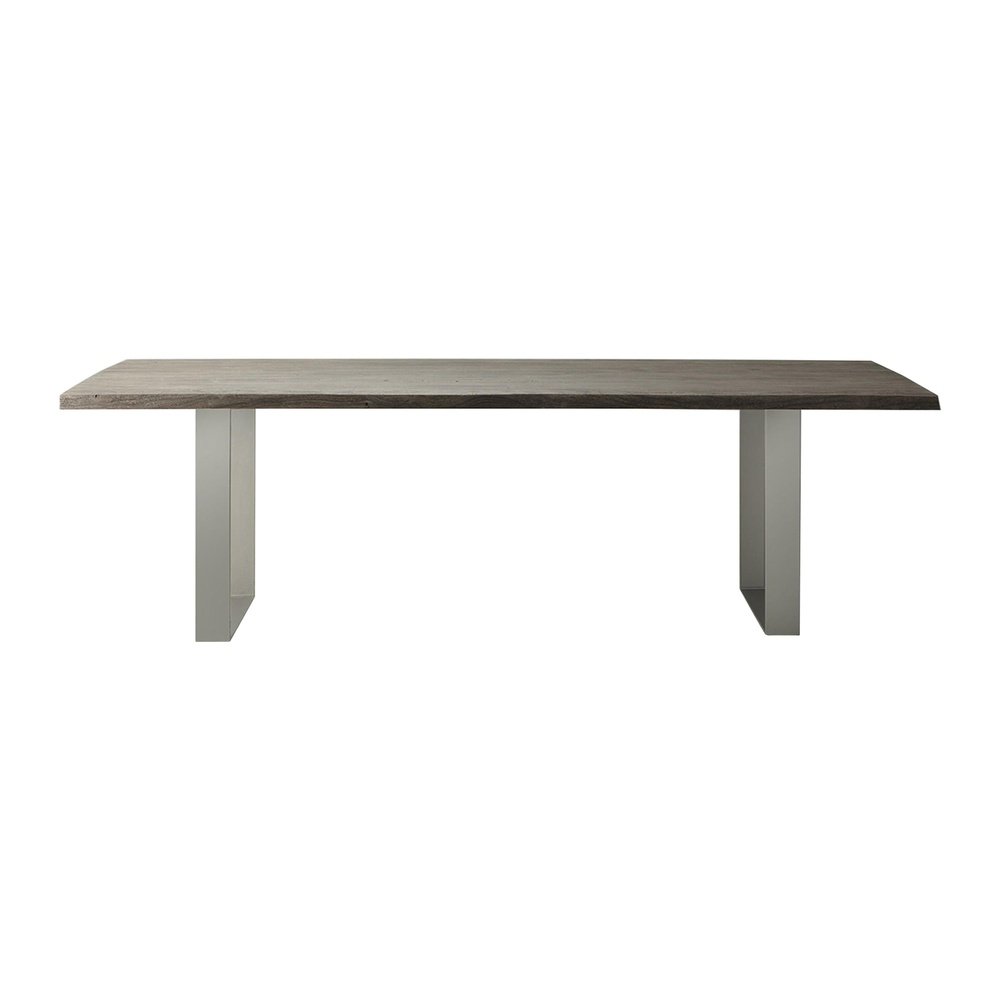 Gallery Interiors Huntington Large 8 - 10 Seater Dining Table in Grey