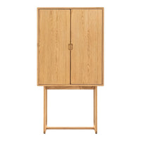 Gallery Interiors Croft Cocktail Cabinet in Natural