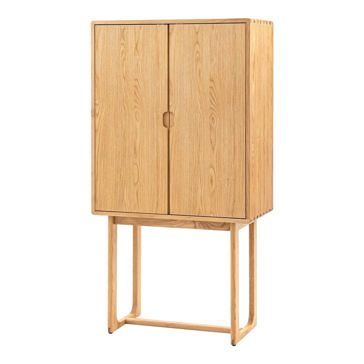 Gallery Interiors Croft Cocktail Cabinet in Natural