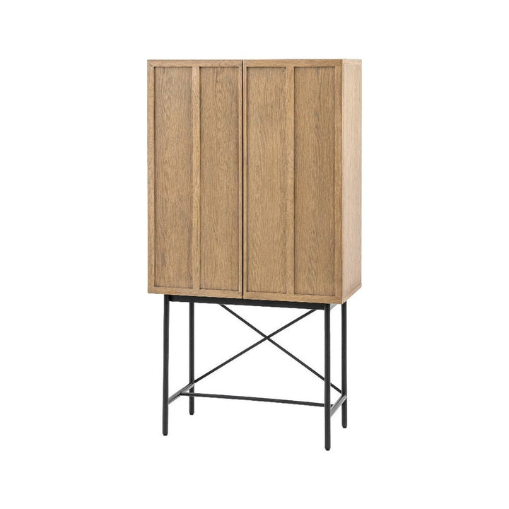 Panelled 2 Door Cocktail Cabinet GalleryDirect 6