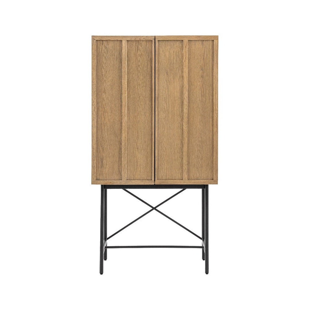 Panelled 2 Door Cocktail Cabinet GalleryDirect 1