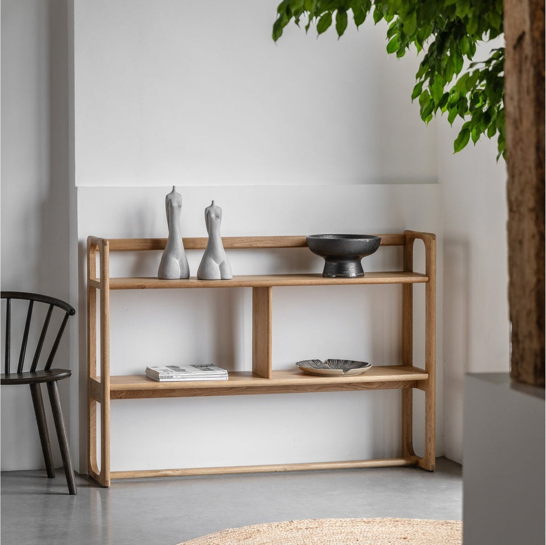 Croft Small Open Display Unit - Natural GalleryDirect 3