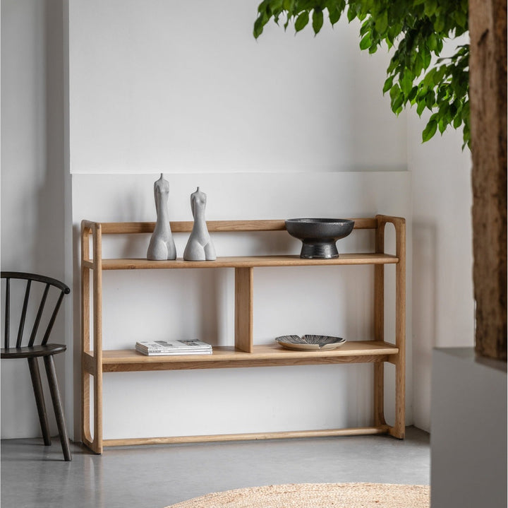 Croft Small Open Display Unit - Natural GalleryDirect 3
