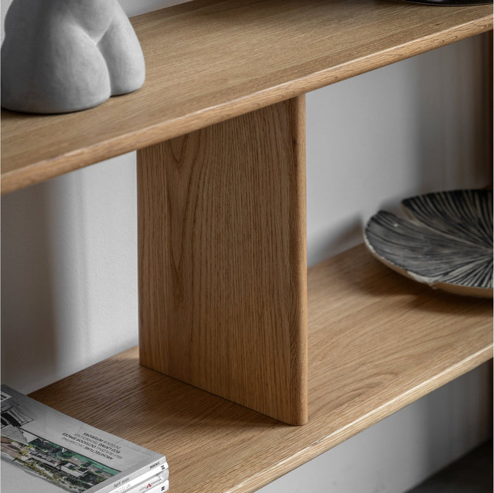 Croft Small Open Display Unit - Natural GalleryDirect 4