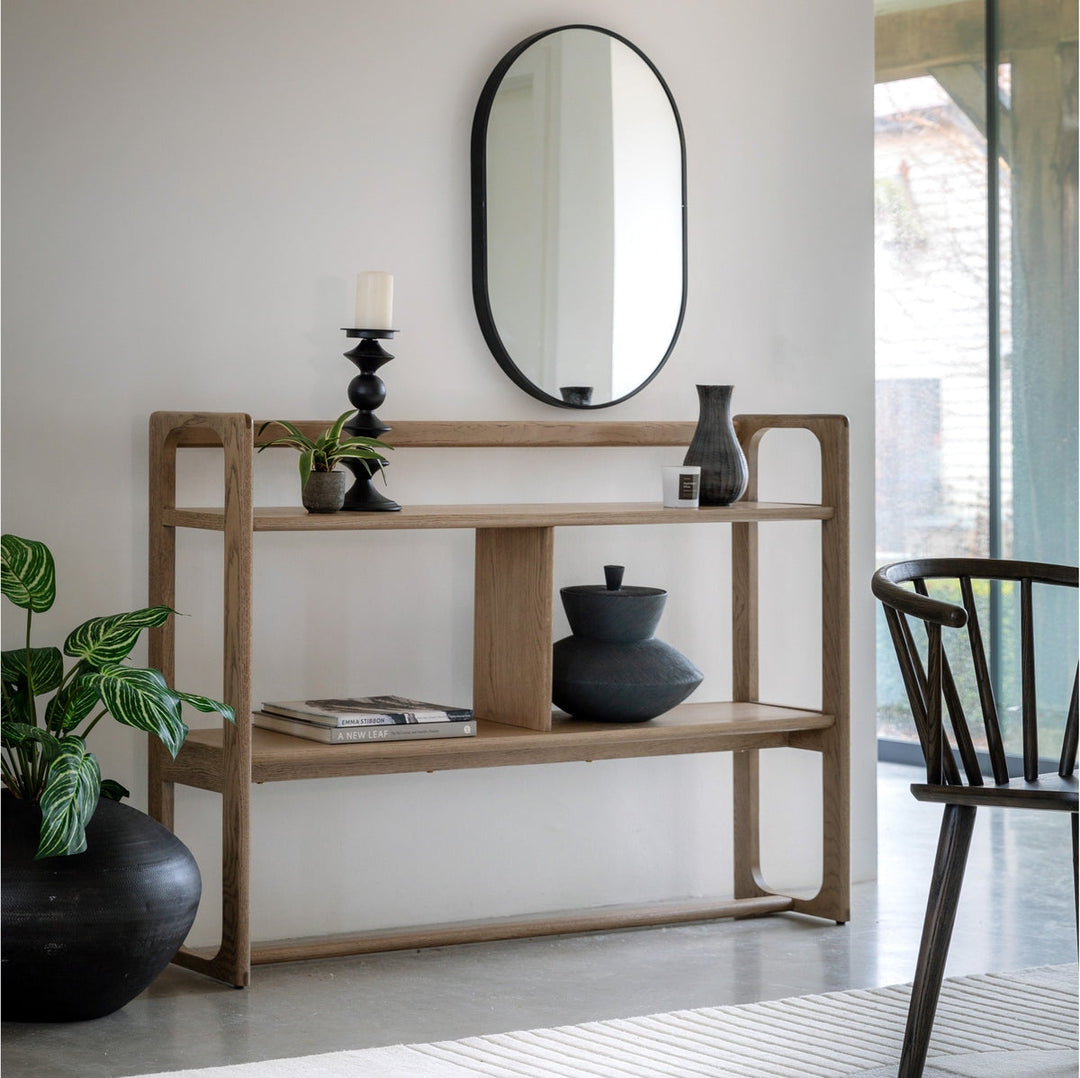 Croft Small Open Display Unit - Smoke GalleryDirect 2