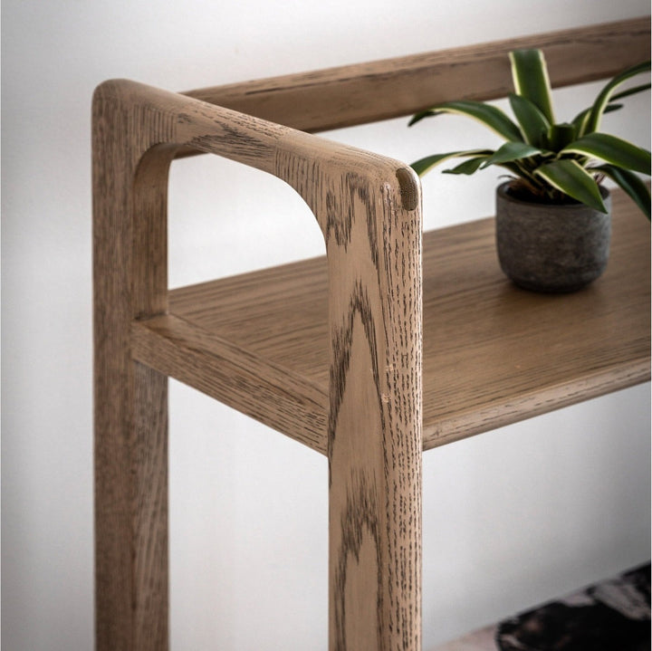 Croft Small Open Display Unit - Smoke GalleryDirect 3