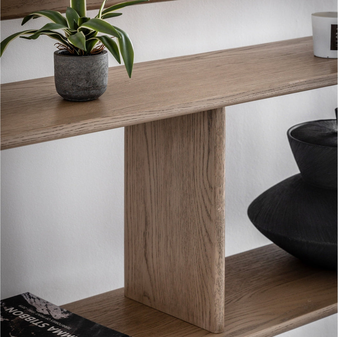 Croft Small Open Display Unit - Smoke GalleryDirect 4