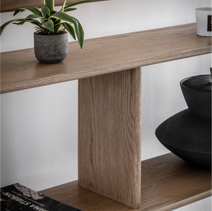Croft Small Open Display Unit - Smoke GalleryDirect 4