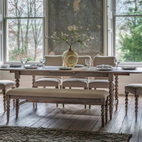 Gallery Interiors Abingdon Extendable Dining Table