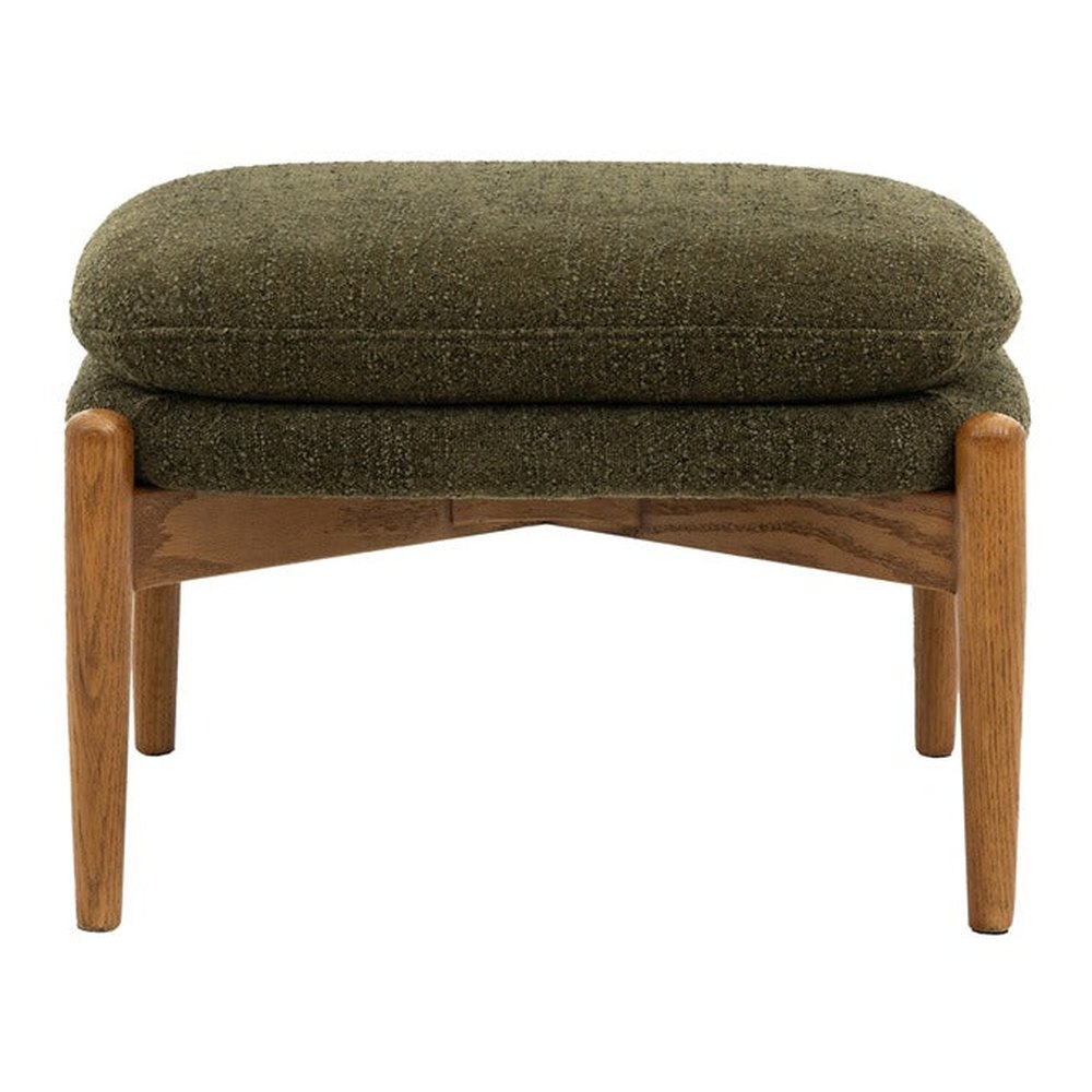 Datsun Footstool - Green Boucle GalleryDirect 1