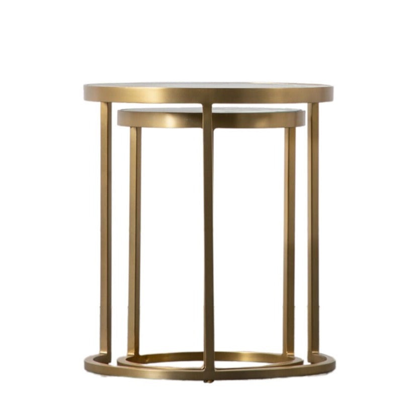Egemen Nest of Two Tables - Gold GalleryDirect 1