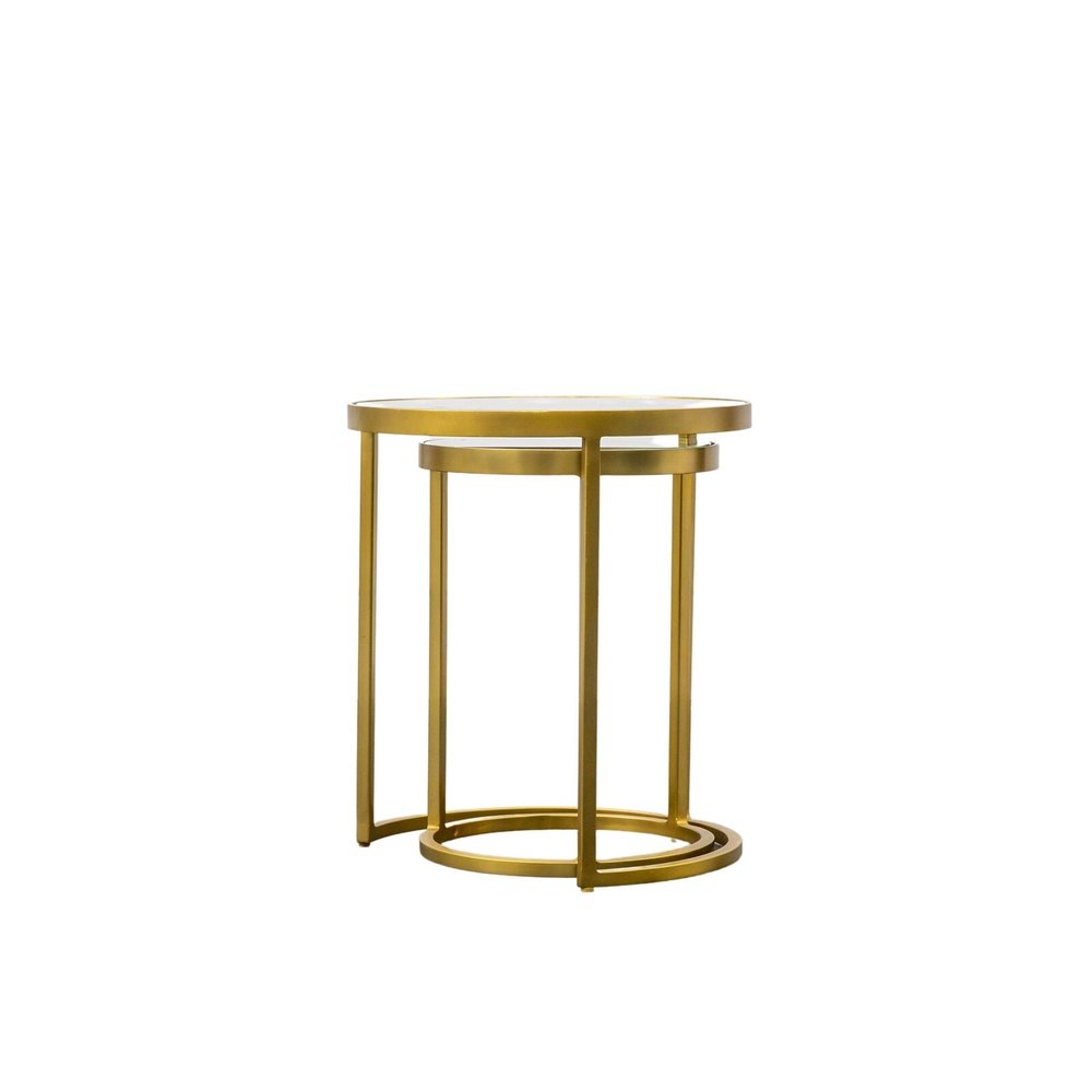 Egemen Nest of Two Tables - Gold GalleryDirect 5