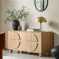 Gallery Interiors Gavo 4 Door Sideboard