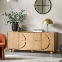 Gallery Interiors Gavo 4 Door Sideboard