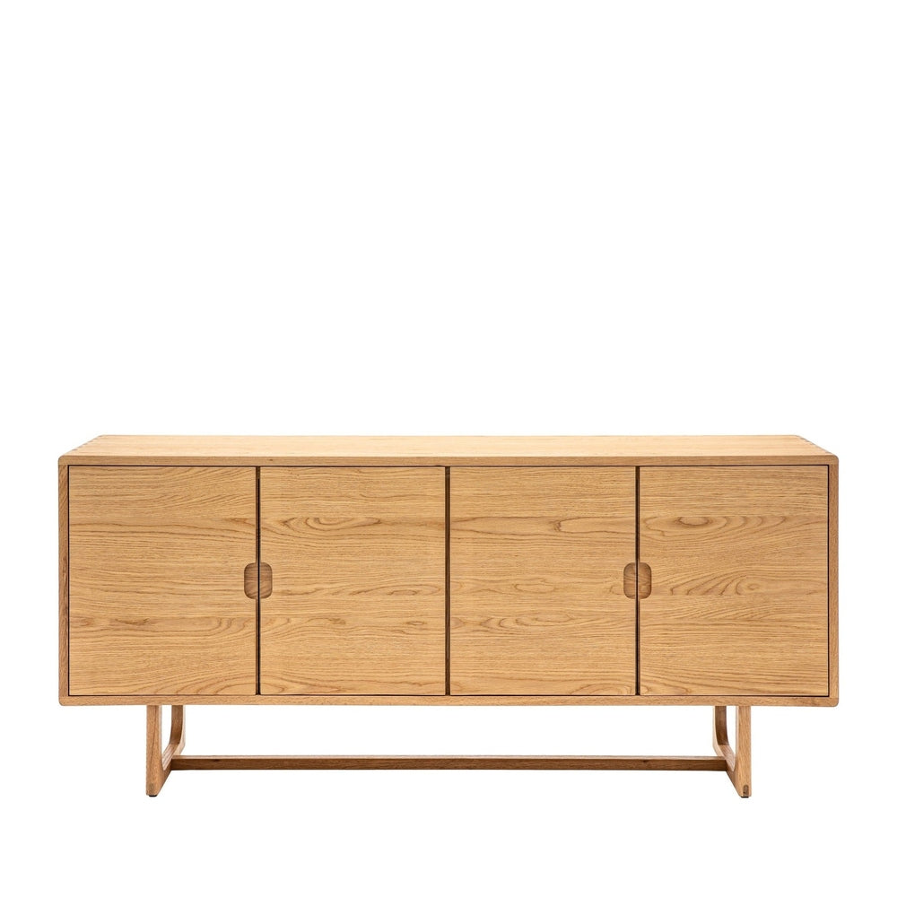 Croft 4 Door Sideboard - Natural GalleryDirect 1