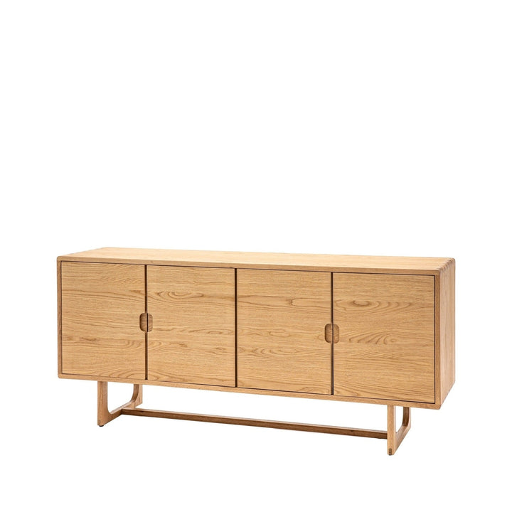 Croft 4 Door Sideboard - Natural GalleryDirect 5