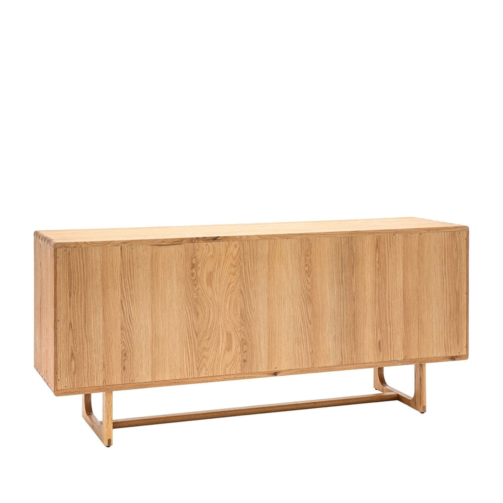 Croft 4 Door Sideboard - Natural GalleryDirect 7