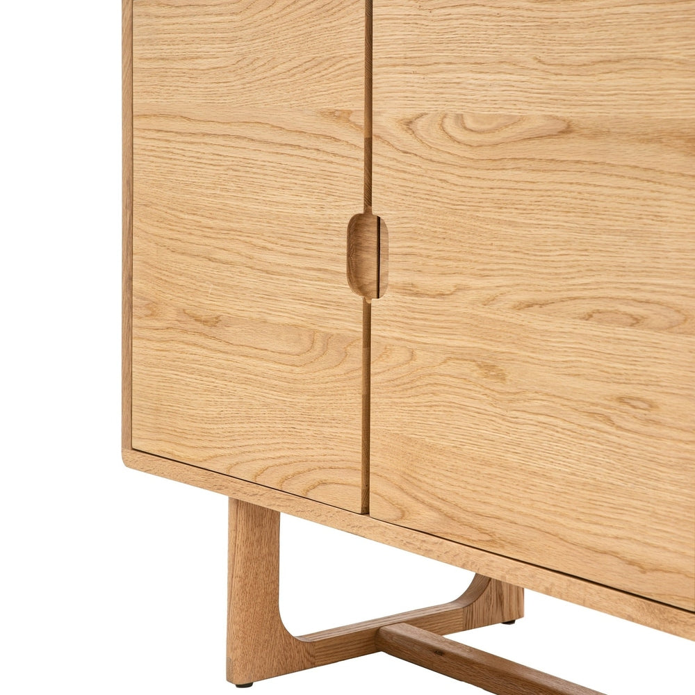 Croft 4 Door Sideboard - Natural GalleryDirect 9