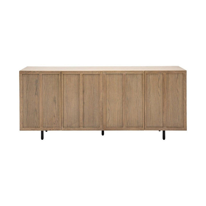 Panelled 4 Door Sideboard GalleryDirect 1