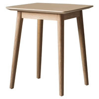 Gallery Interiors Milano Scandi Side Table in Light Oak