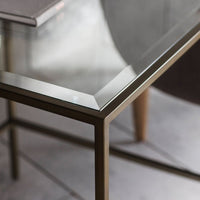 Gallery Interiors Rothbury Side Table in Bronze