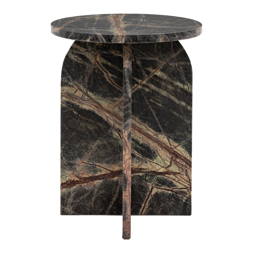  GalleryDirect-Gallery Interiors Charmouth Forest Side Table-Green 637 