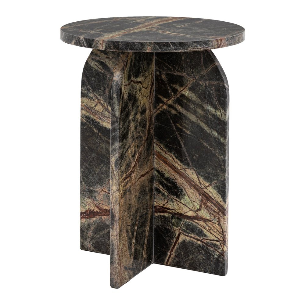  GalleryDirect-Gallery Interiors Charmouth Forest Side Table-Green 941 