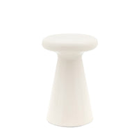 Gallery Interiors Eversley Side Table in Cream