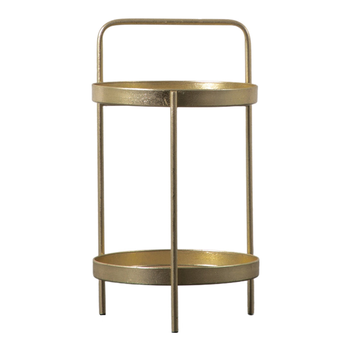 Gallery Interiors Sennen Side Table - Gold