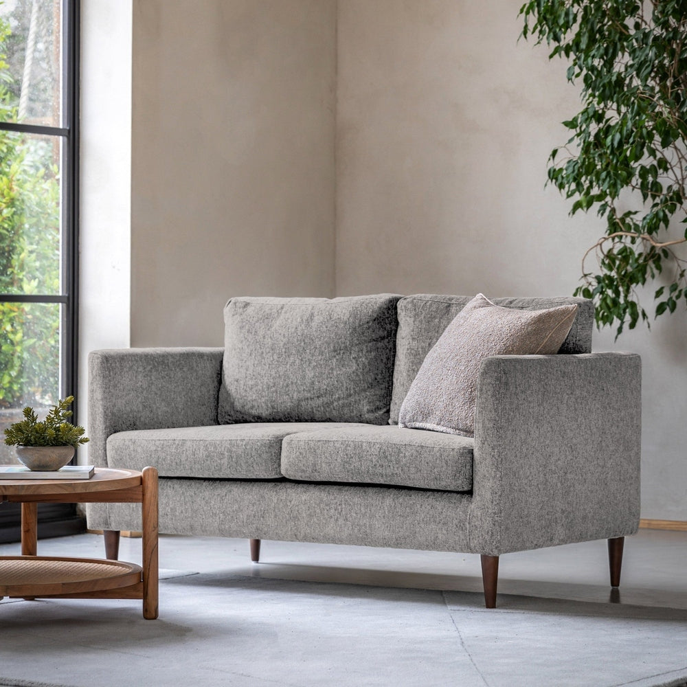 Chesterfield Sofa 2 Seater - Light Grey GalleryDirect 2