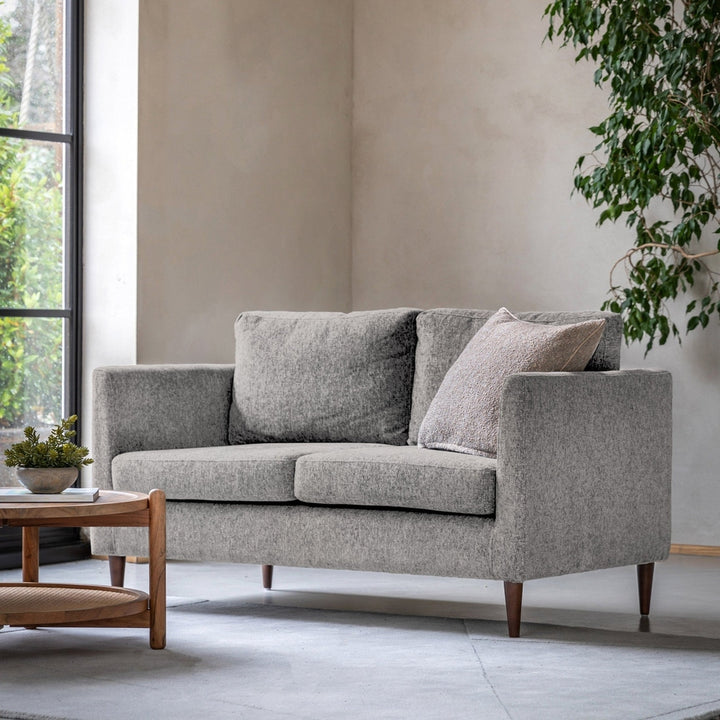 Chesterfield Sofa 2 Seater - Light Grey GalleryDirect 2
