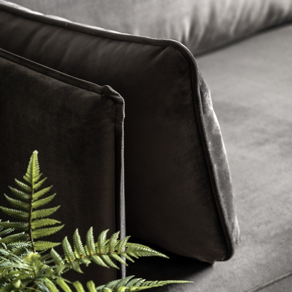 Quintess Sofa - Truffle Velvet GalleryDirect 3