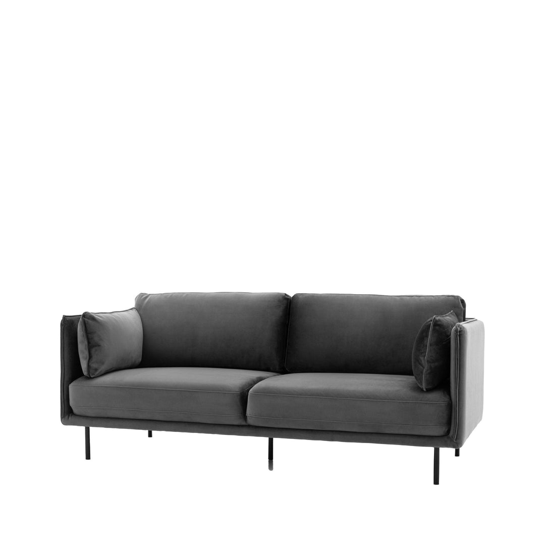 Quintess Sofa - Truffle Velvet GalleryDirect 5