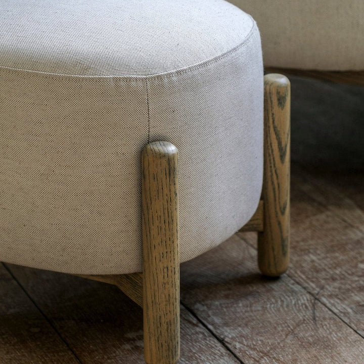 Selhurst Footstool - Natural GalleryDirect 3