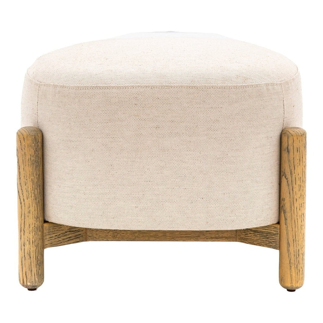 Selhurst Footstool - Natural GalleryDirect 1