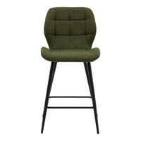 Gallery Interiors Winton Set of 2 Stools in Bottle Green