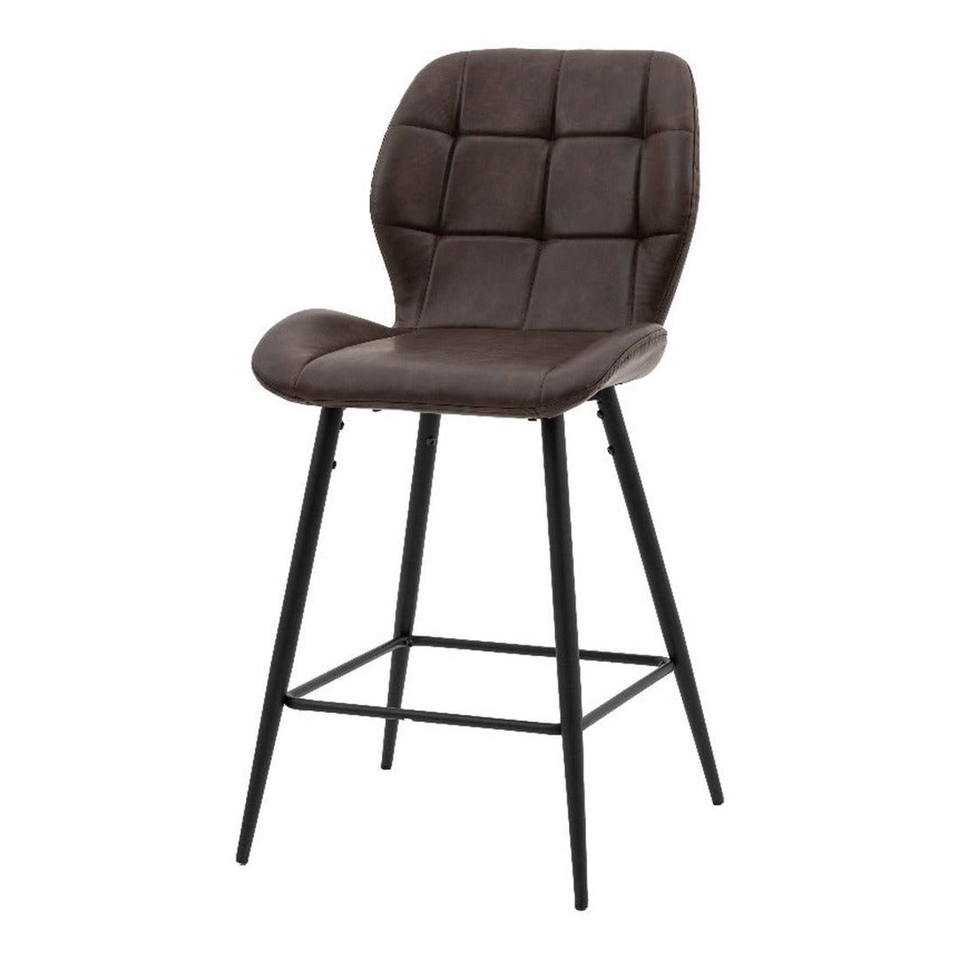 Winton Set of 2 Stools - Brown GalleryDirect 5