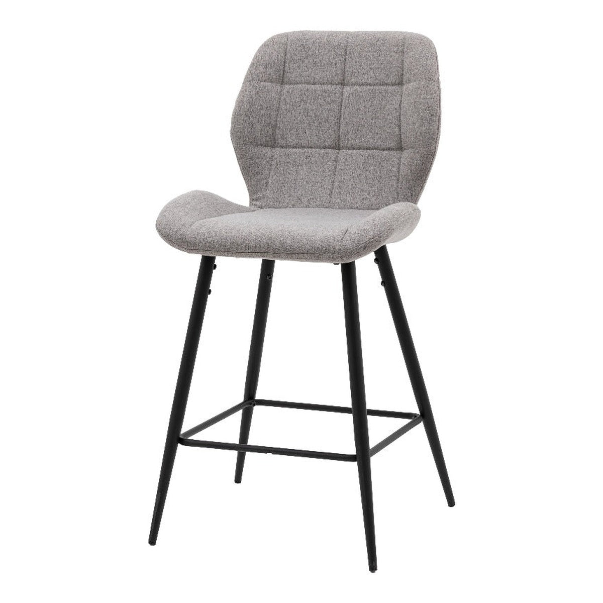 Gallery Interiors Winton Set of 2 Stools in Light Grey