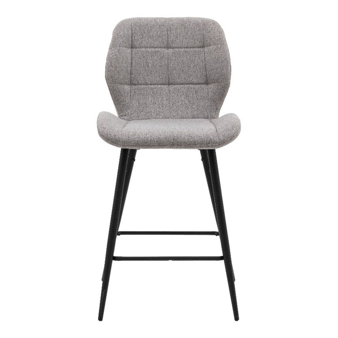 Winton Set of 2 Stools - Light Grey GalleryDirect 1
