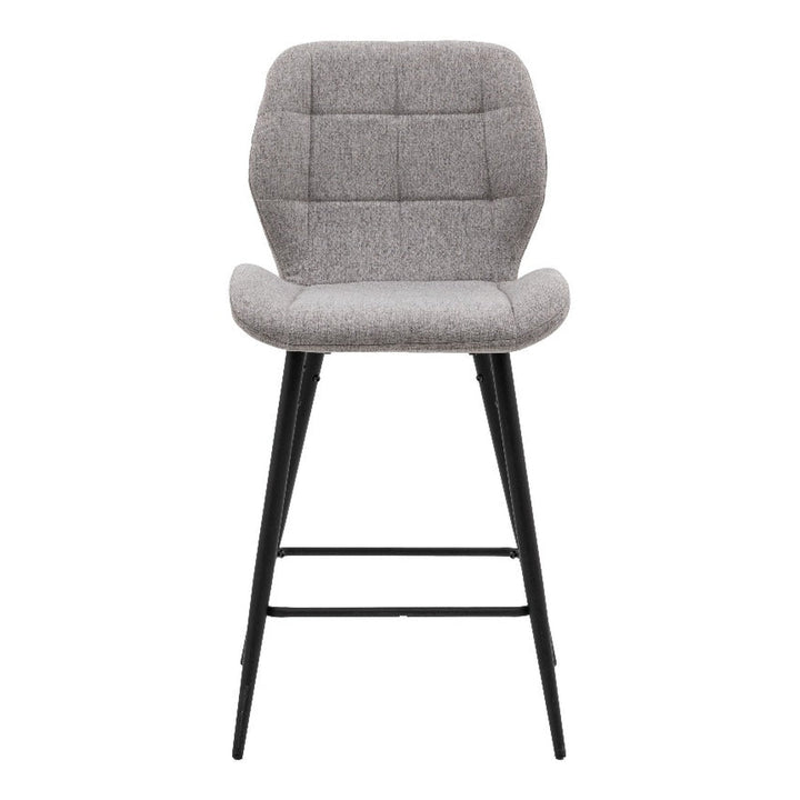 Winton Set of 2 Stools - Light Grey GalleryDirect 1