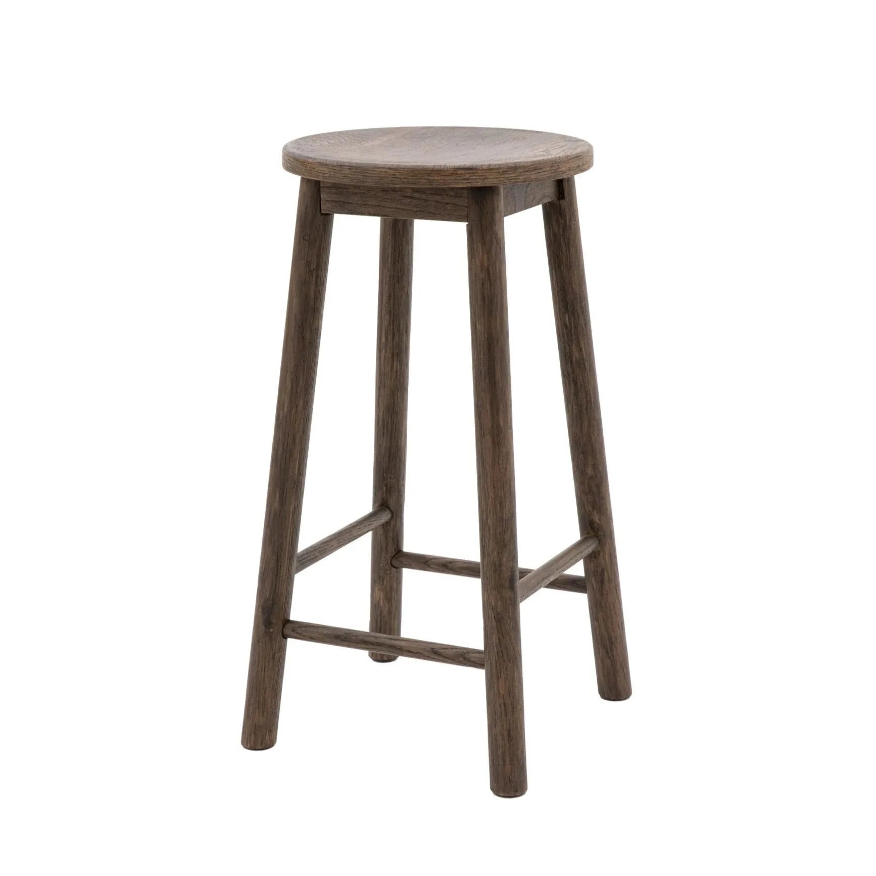 Gallery Interiors Alston Stool in Smoke