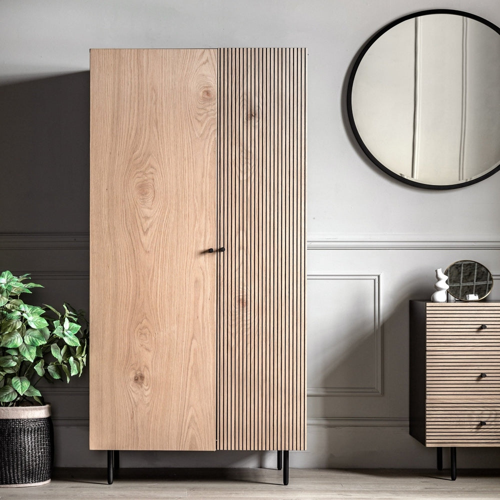 Harlow 2 Door Wardrobe GalleryDirect 2