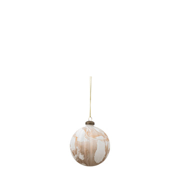 Gallery Interiors Tula Marbled Bronze Baubles (Set of 3)