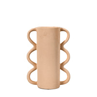 Gallery Interiors Sumba Vase in Sand