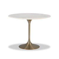 Liang & Eimil Telma Dining Table Brushed Brass Small