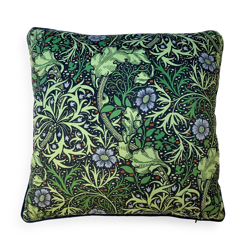 The Art Group William Morris Seaweed Cushion