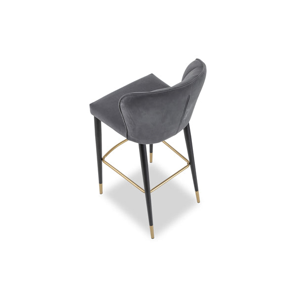Liang & Eimil Maya Kaster Ancor Grey Bar Stool | Outlet