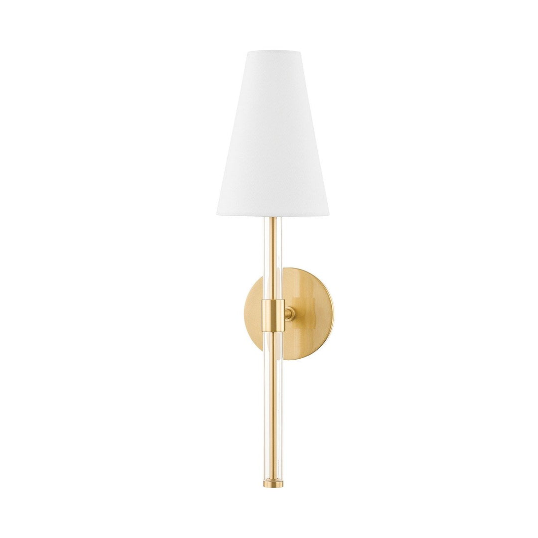 Janelle 1 Light Wall Sconce - Aged Brass Hudson Valley Lighting 1